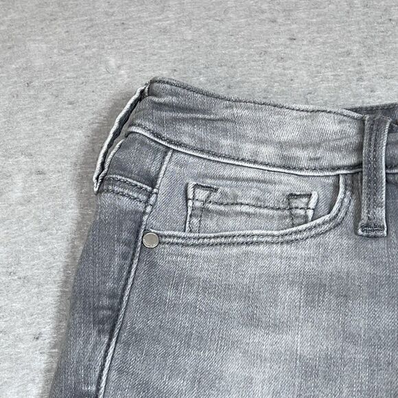 Athleta Sculptek Jeans Womens Size 0 Gray Stretch Skinny Ankle Denim Sculpting - Picture 3 of 13